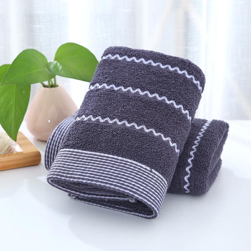 33x73cm Cotton Embroidery Face Hand Towel Soft Absorbent Comfortable Gift Household Textiles Bathroom Supplies