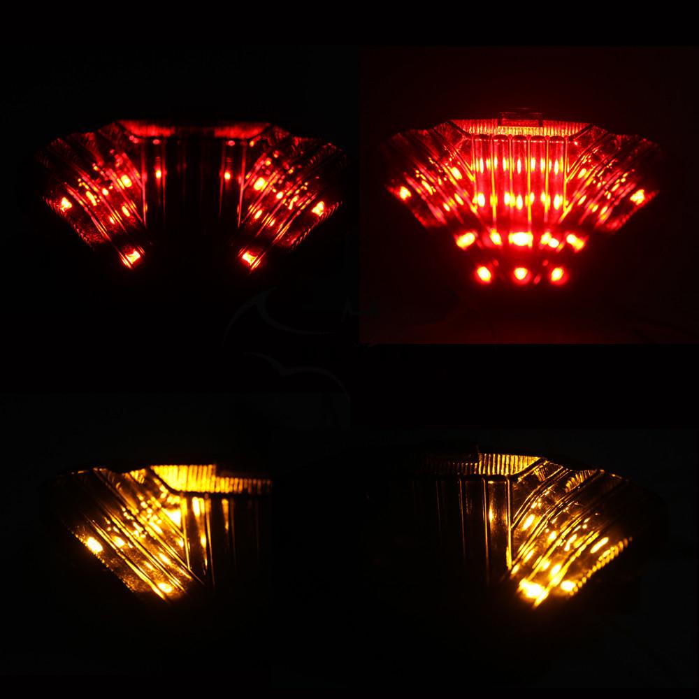 Tail Light with Stop Lamp Turn Signal For Yamaha YZF R3 FZ07 MT07 MT03 2016-2022