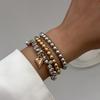 Collana con Pendente a Cuore con Perle Irregolari e Design di Lusso Leggero