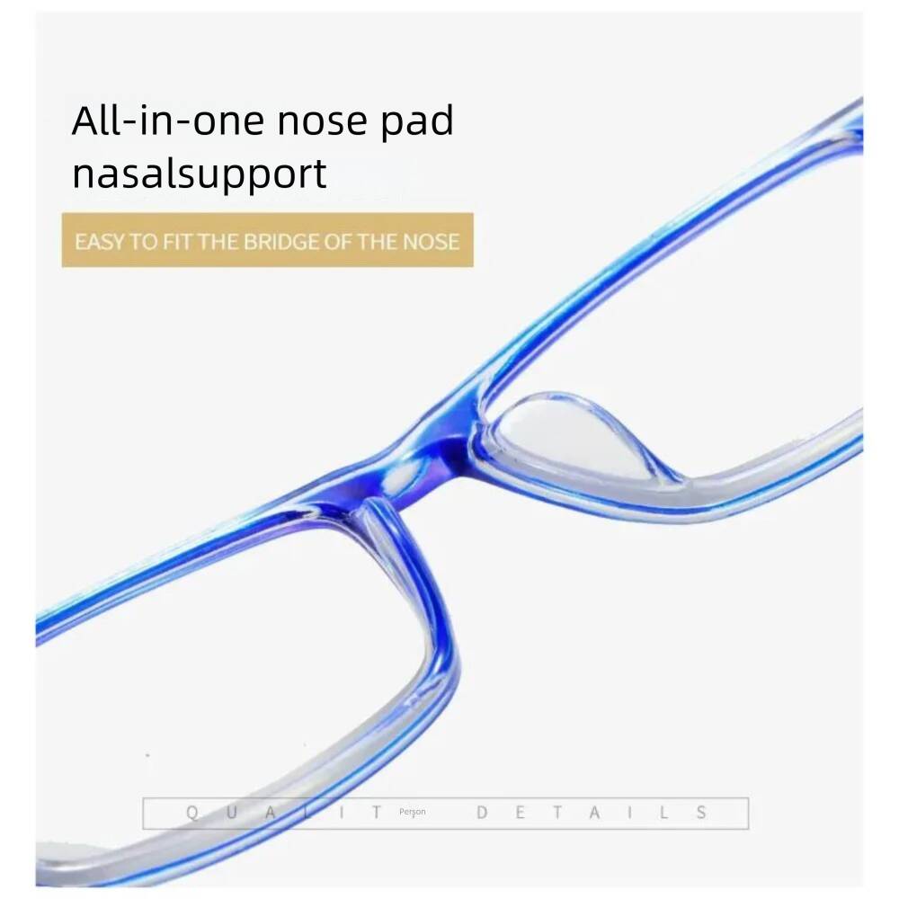 2026 4PCS New Fashionable Printed Anti Blue Light Spring Leg HD Elderly Presbyopia Glasses