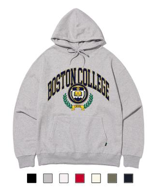 Crsdel Boston College Hoodie Grey (Fleece-Lined Or Non-Fleece-Lined)