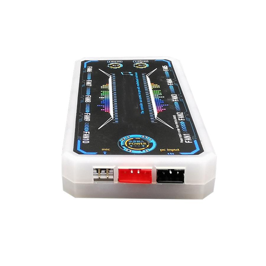 RGB Backplate With Music RGB Fan Controller For Graphics Card GPU and Gaming Pc Case ARGB Led Light Aura Sync