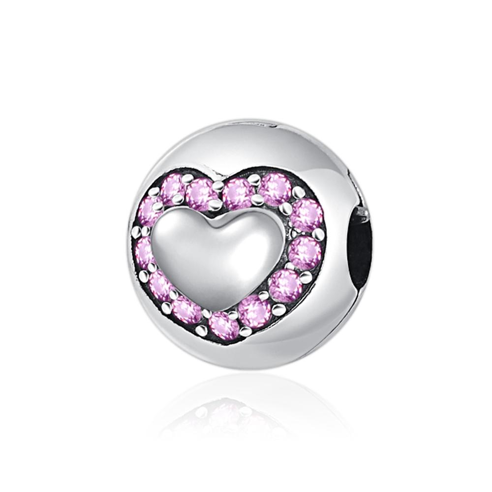 Roundness Copper Colorful Zircons Universe Stars Love Charm Bead Charms Compatible With Authentic Bracelets Accessory Do It Yourself Jewellery
