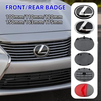 Naklejka Samochodowa 3D Emblemat Przedniej Maskownicy Odznaka Tylnej Klapy Bagażnika Do CT200h IS ES NX RX UX GX GS F Sport Zastąpienie Logo Radaru ACC