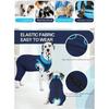 Dog Post Op Suit Comfy Female Male Dogs Spay Neuter Suit Wound Protector, Hind Leg Dog Recovery Surgery Sleeve Pet Medical Shirt