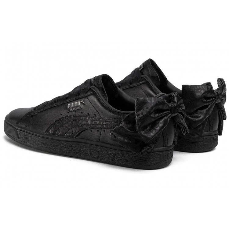 Puma Basket 'Bow Black Leopard' Women's 367828-02