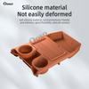 For JETOUR Great Saint Silicone Storage Box  Center Console under Layer Modification Special Car Interior Accessories Organizer