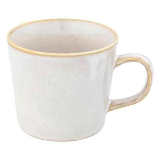 Aito Seisakusho Natural Color Mug Large 320ml Vanilla White Mino Ware Dishwasher Microwave Safe Made Japan 517326