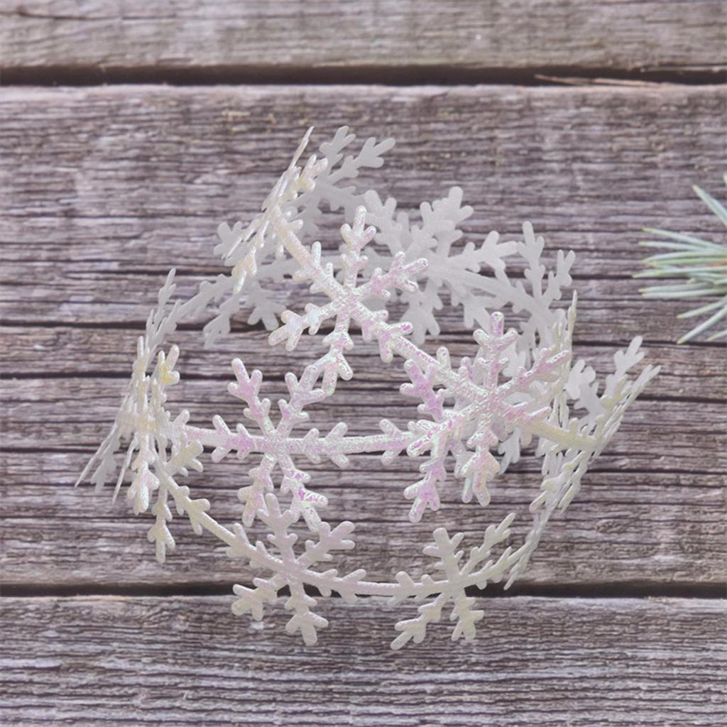 For Festival Lace Embellishment Ribbon Birthday Snowflake