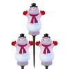 Premier Snowman Outdoor Path Lights (Pack of 3)