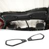 Carbon Fiber Top Roof Speaker Frame Panel Cover Trim For Jeep Wrangler JL JT 24+