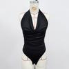 Sexy Girls Jumpsuit With Backless Design And Milk Silk Fabric For Summer Fashion