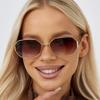 Women's Sunglasses, Metal Polygonal Sunglasses, Men's and Women's Fashion Sunglasses