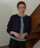 Among A Dot Cardigan_Navy