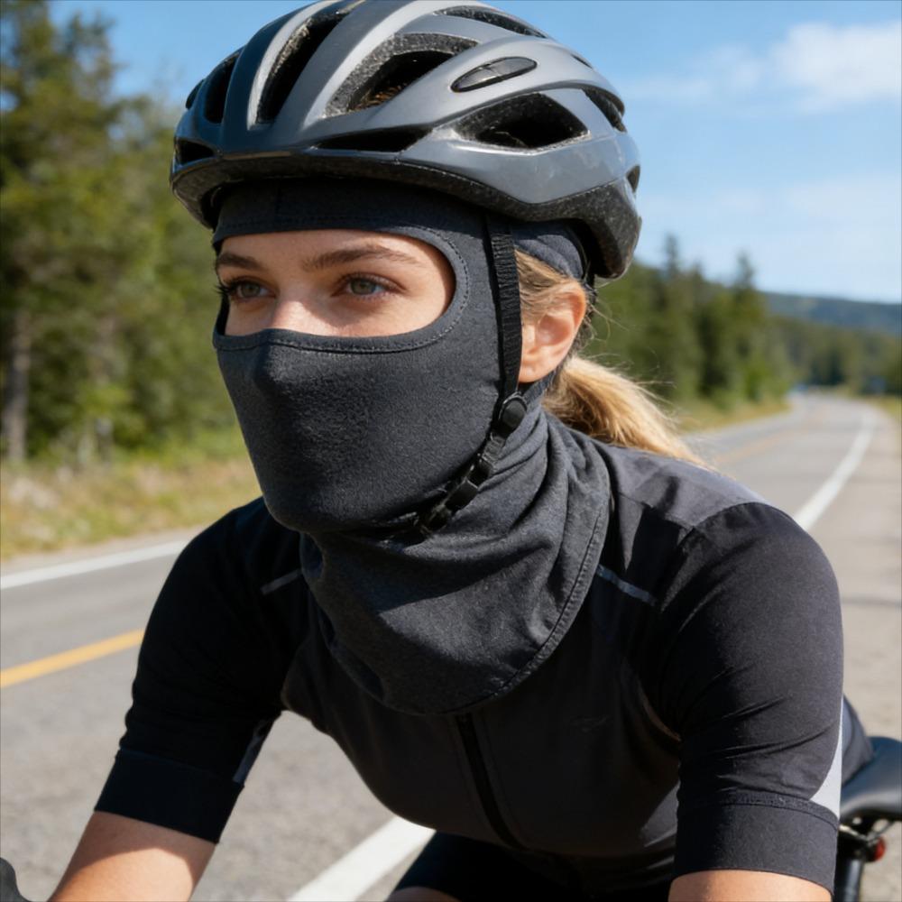 Balaclava Integrale per Sport all'Aperto Antivento Antipolvere Elastico Sottocasco Traspirante Caldo Bandana Maschera Facciale