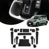 SXCY Toyota Sienta 10 Series Rubber Mat Interior Rubber Mat New Sienta Door Pocket Mat Sienta 10 Series Exclusive Mat Scratch Prevention Mat Noise