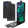 For Motorola Moto G Stylus 5G (2025) Case with Card Slots Vertical Flip Leather Phone Cover