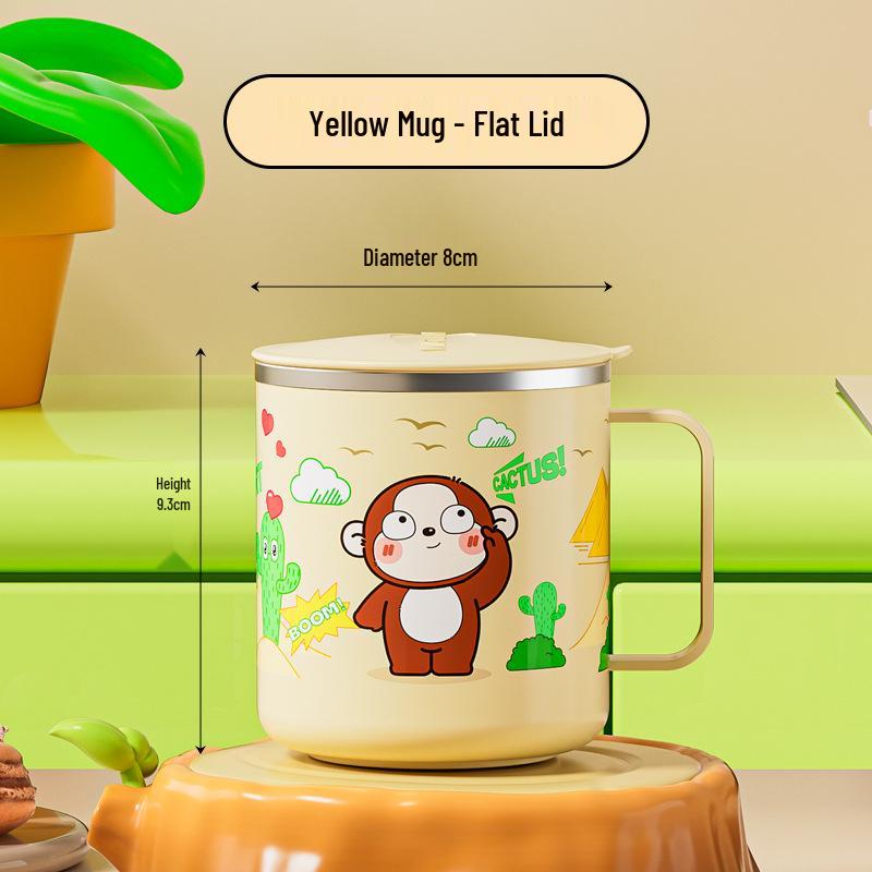 

Beerus Stainless Steel Coffee Mug with Leak-Proof Lid - Dustproof Office Cup 400ML