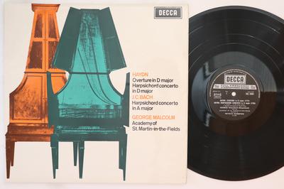 LP Record GEORGE MALCOLM, ACADEMY OF ST. MART - Haydn Harpsichord Concerto In D Maj SXL6385 DECCA 1969 UK Classical Used