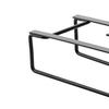 Under Cabinet Paper Towel Holder Dual Hanging Rack Multifunction Metal Kitchen Paper Towel Holder
