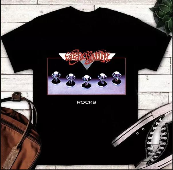 Aerosmith Rocks Album T-shirt size S-5XL S