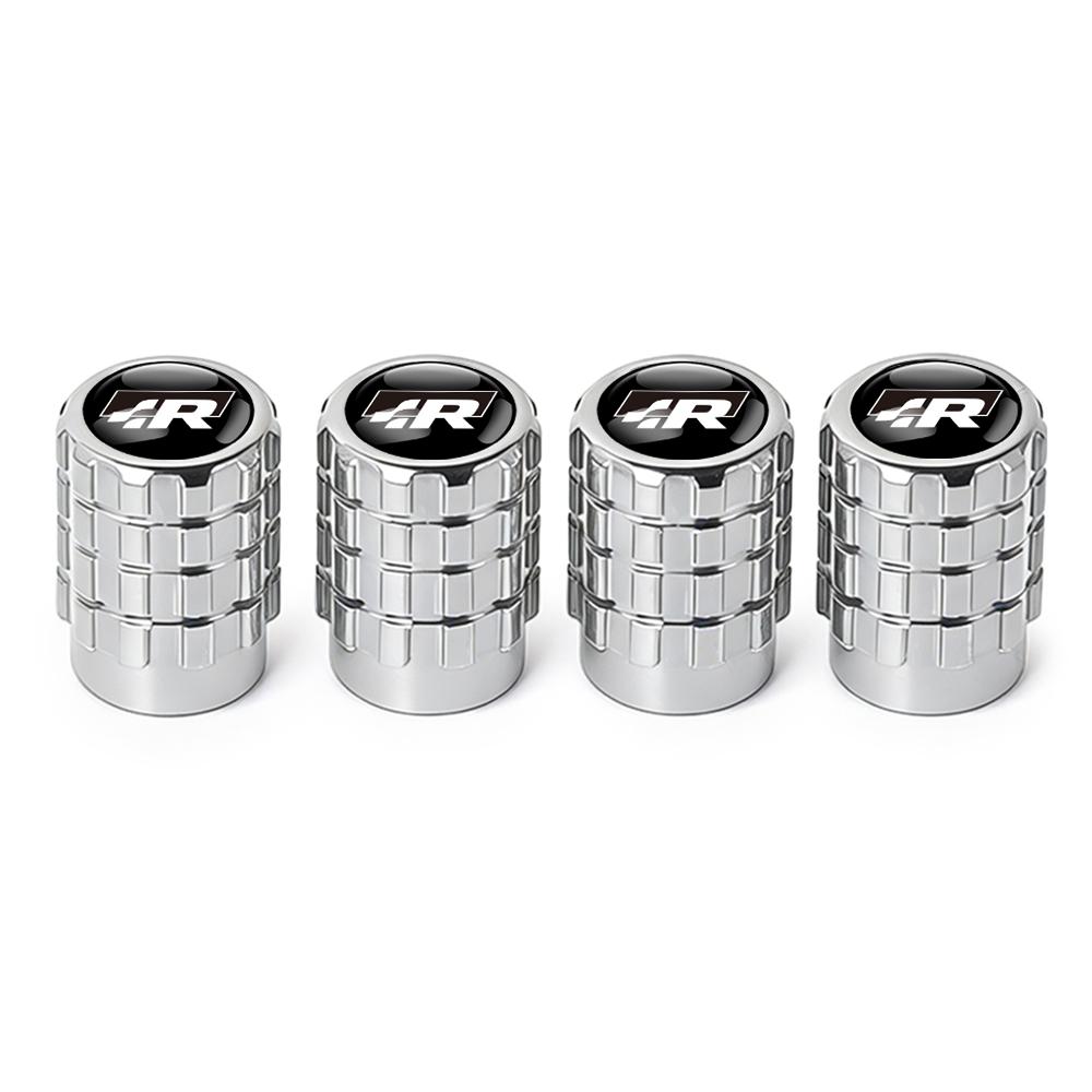 4PCS Metal Volkswagen Car Logo Wheel Tire Air Valve Dust Caps Accessories for VW GTI Caddy Golf Polo CC Passat Lavida mk5 Touran