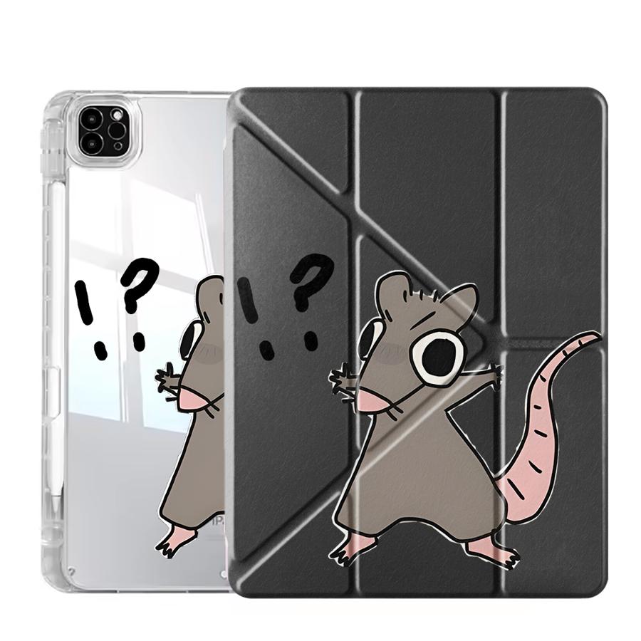 

Y-Fold Holder Cover Tablet Case For iPad Air 4 5 M3 M2 1 2 M4 11inch Pro 11th 10th 9th 8th 7th 12.9inch Pro 2025 Mini 6 7 Mouse iPad Mini 6 8.3