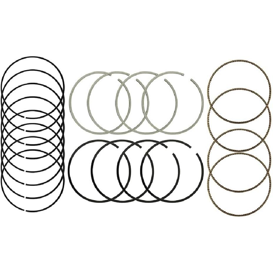 STD Engine Piston Rings Set Fits for 2007-2013 Toyota Camry RAV4 Scion tC Lexus 2.4L 2AZFE, Premium Steel Engine Sealing Kit Replace 13011-0H031,