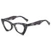 Ladies Cat Eye Reading Eyeglasses Unisex Women Men Anti Blue Light Computer Far-sight Glasses Finished Presbyopia Eyewear To+4.0