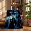 Billie Eilish Custom Flannel Blankets Soft Warm Cozy Throws for Home Decor Holiday Gifts