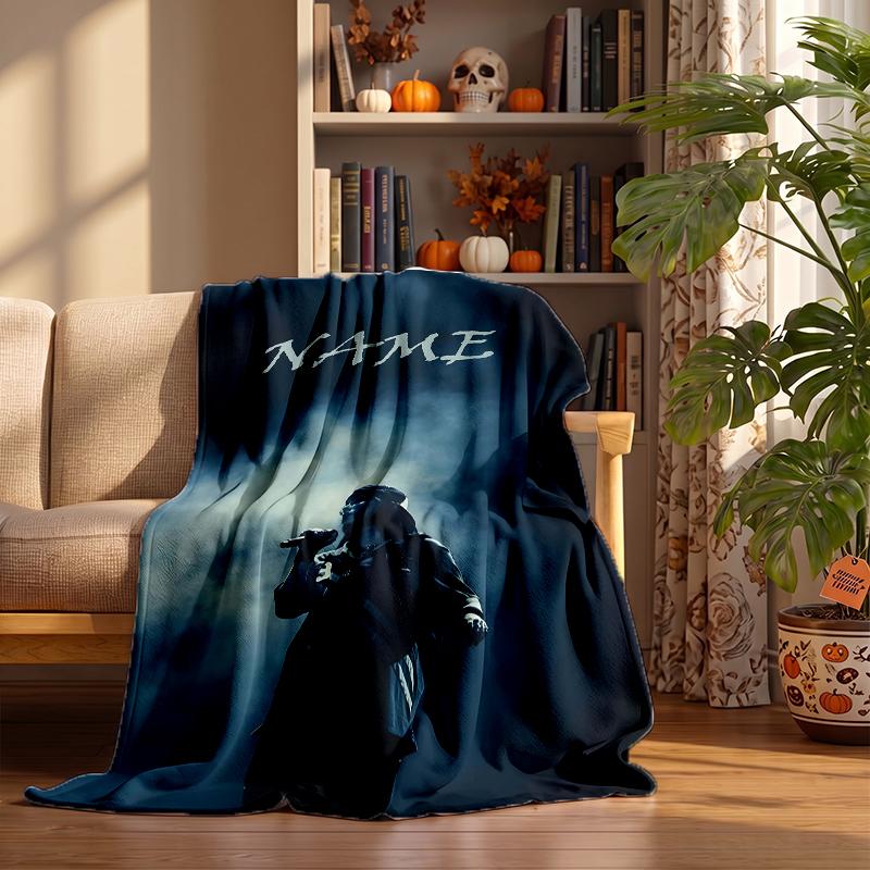 Billie Eilish Custom Flannel Blankets Soft Warm Cozy Throws for Home Decor Holiday Gifts