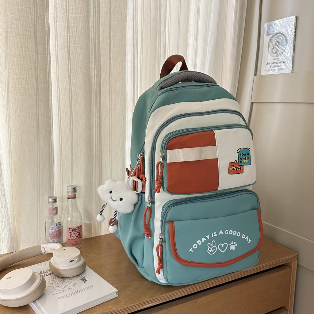 Schoolbag schoolbag for girls, elementary school students, junior high school students, large capacity, girls in grades three or four to five
