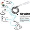 High Pressure Dog Shower Attachment One-Button Switch Universal Dog Washing Hose Multi-functional Massage Sprayer Pet Supplies