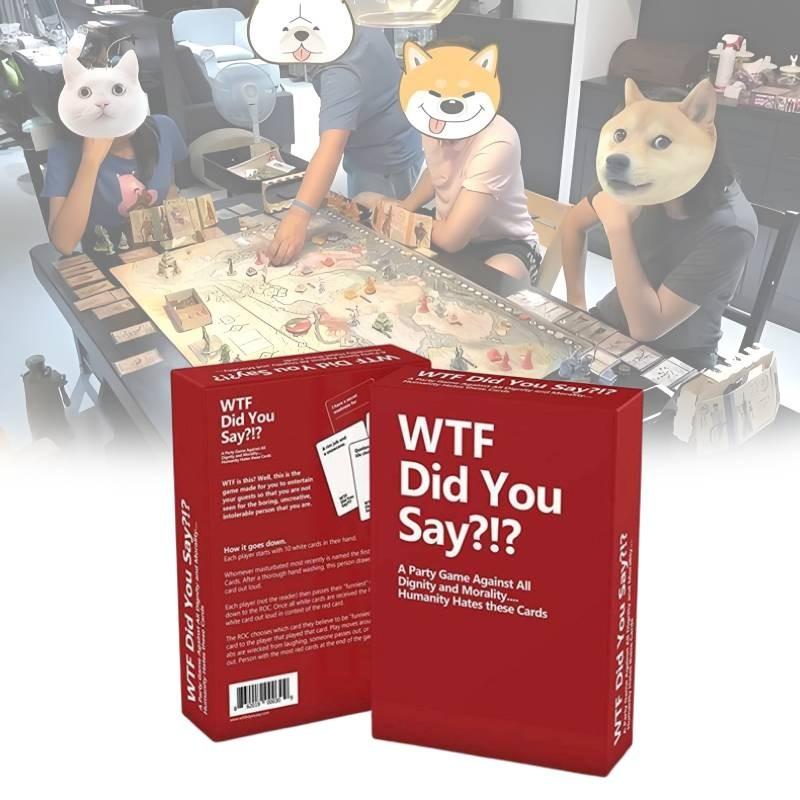 Engaging Wtf Did You Say Vertellis For Fun Family Game Nights