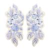 Floral Embroidery Sparkling Lace Accessories Appliqued Pattern Handmade National Style Lace DIY Material Sequined