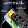 KEYSION Magnetic Phone Case for HONOR X7d 4G 5G Slide Camera Protection Upright Kickstand Shockproof Cover for Honor 400 Smart 5G