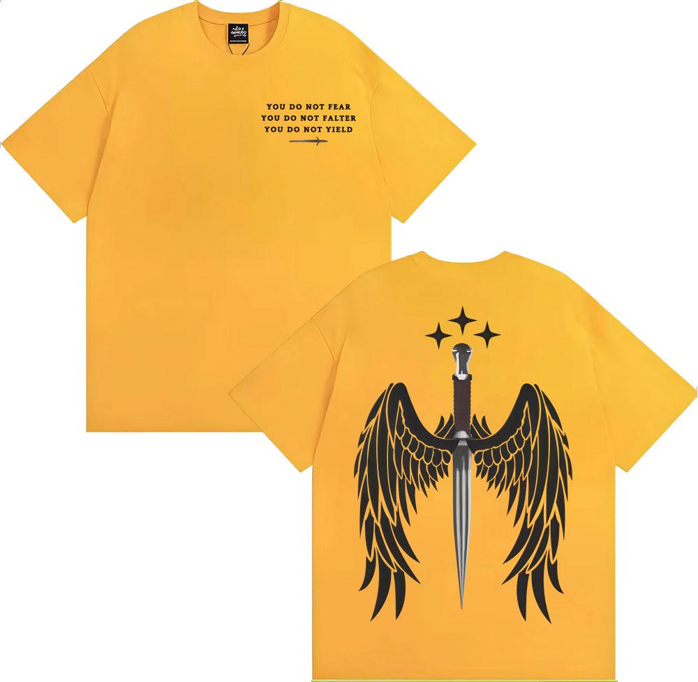 Limited Bat Boys Azriel Shadowsinger T Shirt Men's Clothing Harajuku Vintage Graphic T Shirts Male Summer Tops Short Sleeve Tees