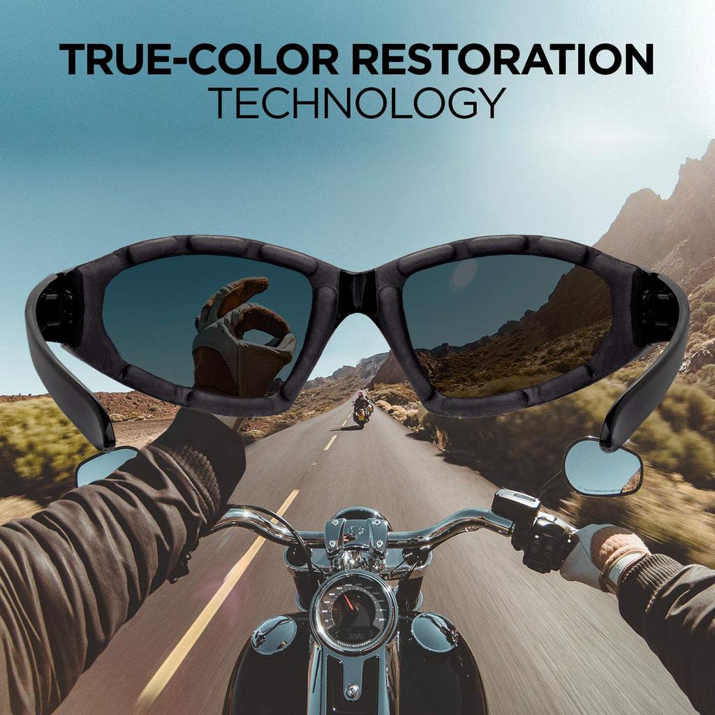 Polarized Sunglasses Cool Stylish UV Protection for Reinforced Wraparound Frame Unisex Cycling/Running/Fishing/Baseball/Hiking