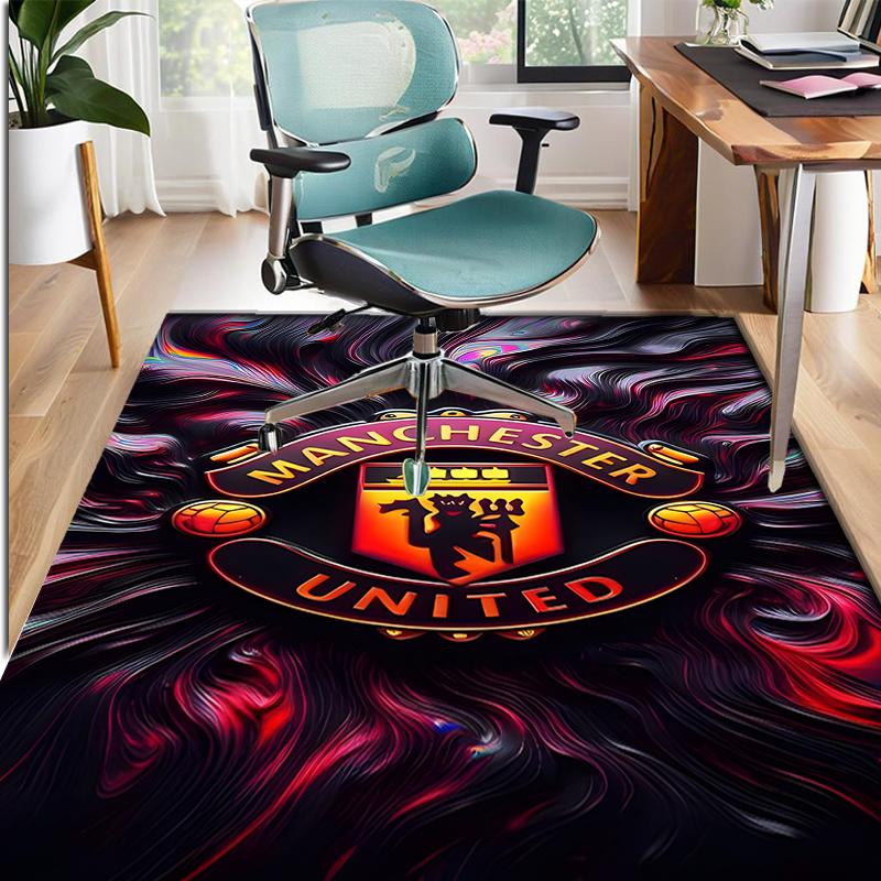 Tappeto con Fantasia Squadra di Calcio, Tappetino Interno/Esterno, per Picnic, Sala Giochi, Camera da Letto, Ufficio, Soggiorno, Tappeto Decorazione Casa, Regalo di Compleanno