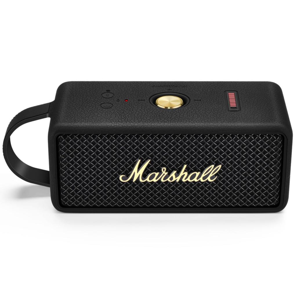 Fenmaru Marshall Emberton III Case, Shockproof Silicone Case for Marshall Emberton 3 (Black)