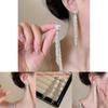 Geometric Artificial Pearl Drop Earrings With Alloy Construction For Casual Daily Wear Women