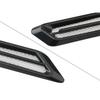 2Pcs/set Car Side Air Flow Vent for Fender Hole Cover Intake Grille Duct ABS Car Side Vents Styling Car Decoration Accessories