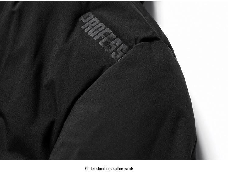 Brand Men's Winter Letter Print Thick Warm Down Jacket Y4L27300