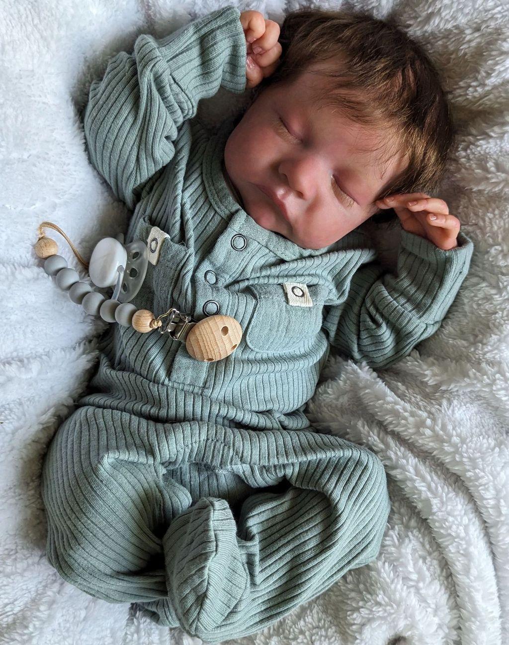 

Reborn Baby Doll Silicone Realistic Child Gift For Collectors And Kids