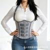 Women S Pu Leather Corset Bustier Top With Boning And Adjustable Straps