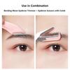Eyebrow Trimming Knife Eyebrow Face Razor For Women Professional Eyebrow Scissors With Comb Brow Trimmer Scraper Accesso