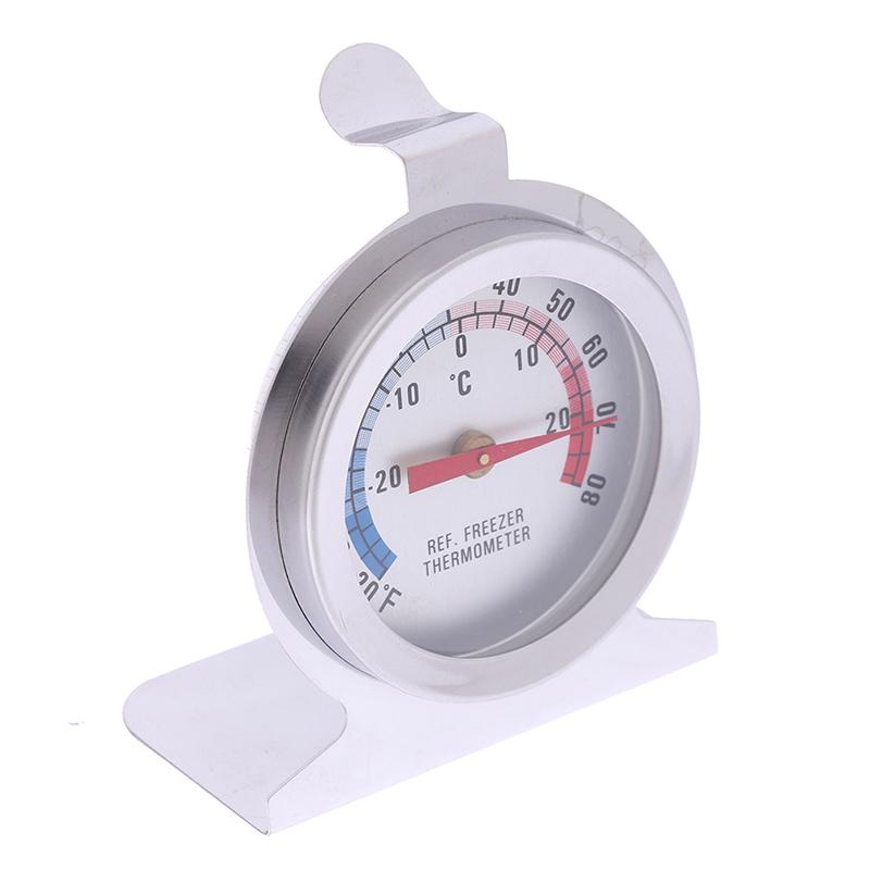 Refrigerator Thermometer Stainless Steel Fridge Freezer Thermometers Kitchen