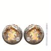 2D Flat 1Pair Nativity Scene Pattern Christian Spirit Religious Painting Acrylic Earring Jewelry for Women Female