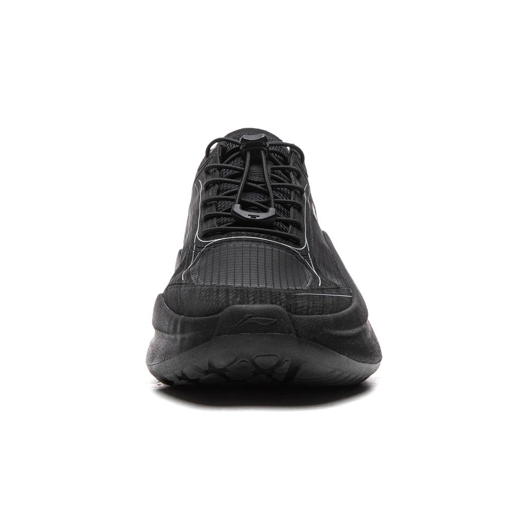 Li Ning Cushioning Slip Resistant Abrasion Resistant Lightweight Low top Casual Shoes Men's Black AGLW049-4