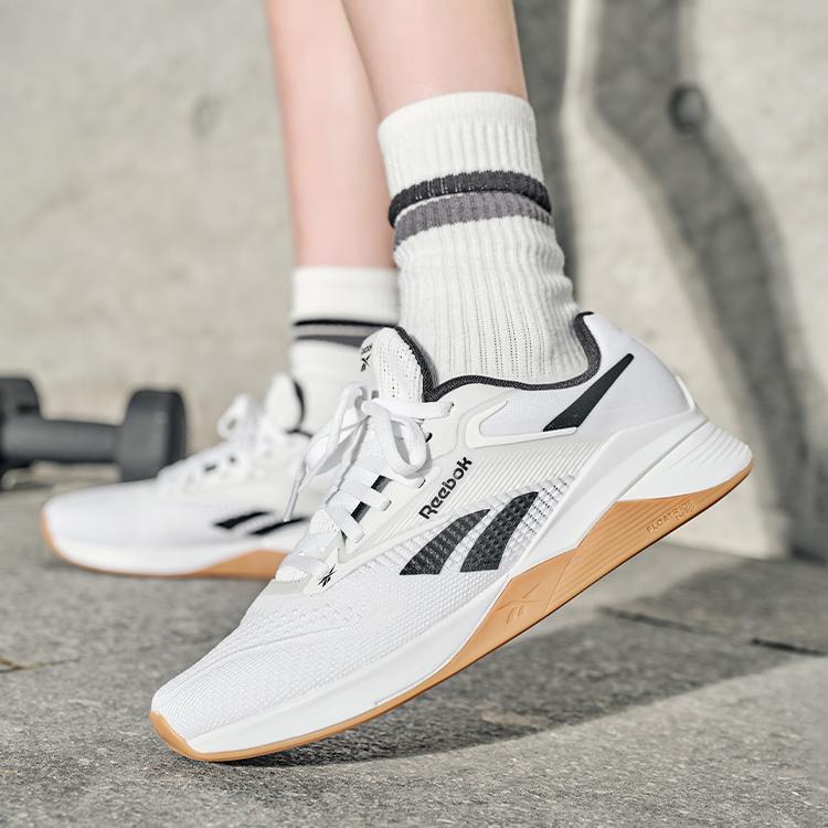 Reebok Nano X4 White Black Gum Unisex Sneakers Footwear-White 100074186